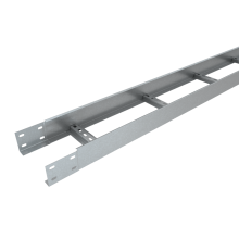 Лоток лестничный 80х600х1,2 L2500 мм "Быстрый монтаж" HD КМ-профиль (LLS80-600-1.2-2500 HD)