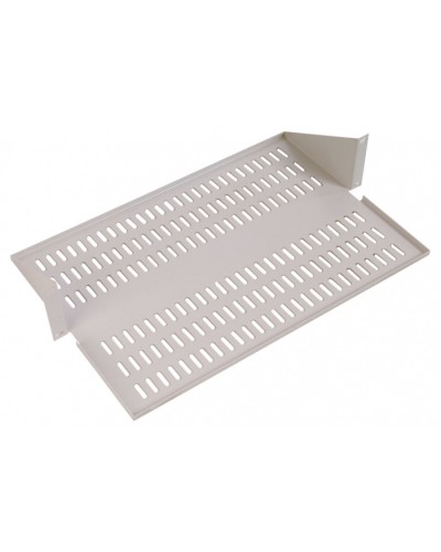 Полка для стойки перфорированная консольная 2U, глубина 300 мм ЦМО МС-30.2-9005 в Белгороде Полки для шкафов и стоек Pintop.ru