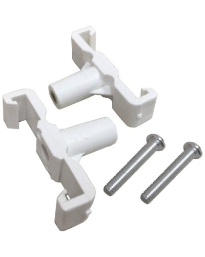 Комплект фиксаторов для установки суппорта в короб 120х50 мм, 2 шт. LANMASTER (LAN-CT120-FRM-FIX) в Белгороде Аксессуары для лотков Pintop.ru