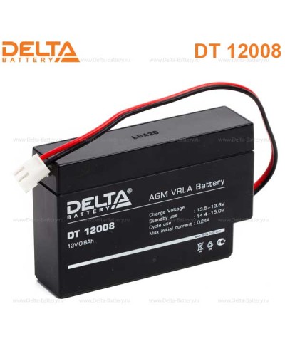 Аккумулятор свинцово-кислотный Delta DT 12008 Т13 в Белгороде Электротехническое оборудование Pintop.ru