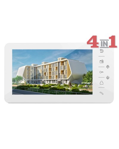 Монитор цветного видеодомофона Tantos Prime HD (White) в Белгороде Абонентские видеоустройства Pintop.ru