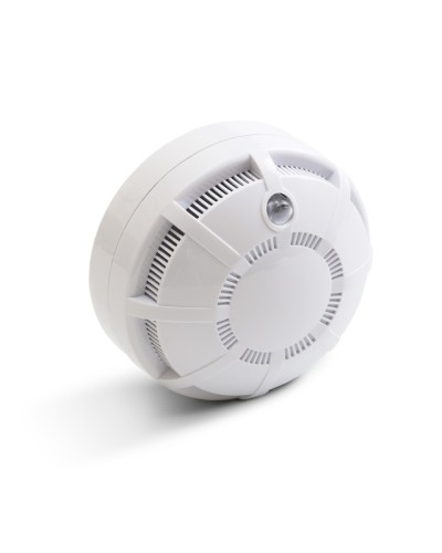 Извещатель пожарный дымовой оптико-электронный Рубеж ИП 212-45 V1.04 влагозащищенный, сетка металлическая в Белгороде Пожарные извещатели Pintop.ru