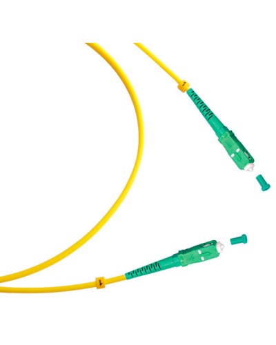 Шнур оптический simplex SC/APC-SC/APC 9/125 sm 20м LSZH Cabeus FOP(s)-9-SC/APC-SC/APC-20m в Белгороде Патч-корды оптические Pintop.ru