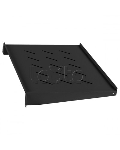 Полка 19 перфорированная консольная 2U глубина 315мм (цвет черный) Cabeus SH-J017-2U-315-BK в Белгороде Полки для шкафов и стоек Pintop.ru