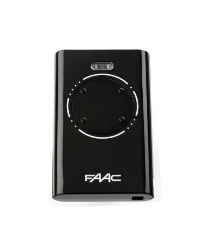 Брелок-передатчик 4-канальный Faac 7870101 (черный) в Белгороде Устройства радиоуправления для шлагбаумов и автоматики Pintop.ru