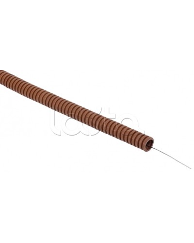 ELASTA Труба гофр. ПВХ d=25мм с зондом дуб (25м) IEK (ET-TG21-121-025-025-K24) в Белгороде Труба гофрированная Pintop.ru