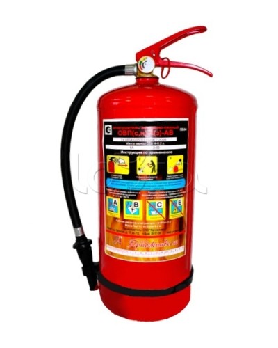 Огнетушитель воздушно-пенный Ярпожинвест ОВП-10(з) в Белгороде Огнетушители Pintop.ru