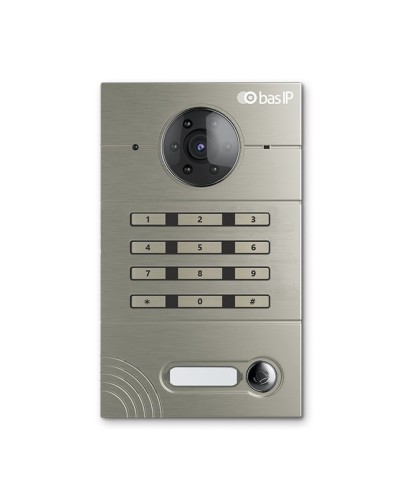 Панель вызывная BAS-IP AV-01KD GREY в Белгороде Вызывные видеопанели малоабонентные Pintop.ru