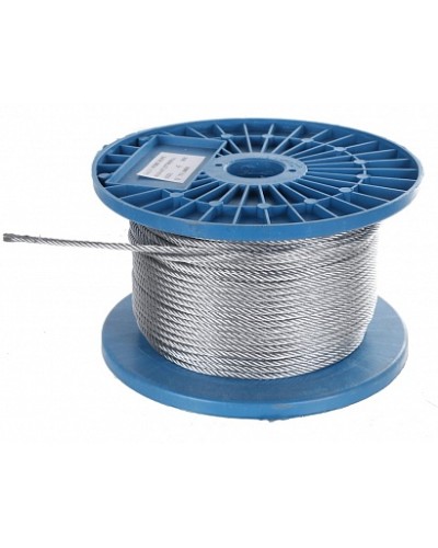 Трос стальной DIN 3055 5мм (100м/уп) Промрукав в Белгороде Трос и аксессуары Pintop.ru