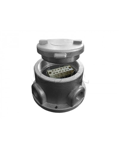 Ех-коробка металлическая Магнито-Контакт «СЕВЕРЛЕНД» П, МКВМ М20 + МКВМ М20 в Белгороде Распределительные коробки Pintop.ru