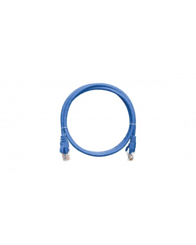 Шнур коммутационный 2хRJ45/8P8C, U/UTP, 4 пары, Кат.5е, LSZH, синий (1м) NIKOMAX NMC-PC4UD55B-010-C-BL в Белгороде Патчкорды (медные) Pintop.ru