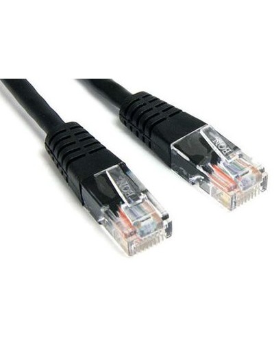 Патч-корд RJ45 - RJ45, 4 пары, UTP, категория 6, 5 м, черный, LSZH LANMASTER LAN-PC45/U6-5.0-BK в Белгороде Патч-корды и пигтейлы Pintop.ru