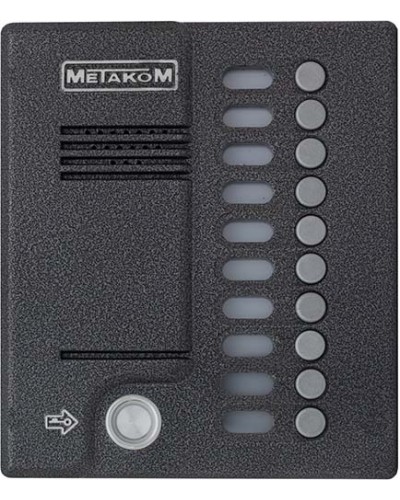 Блок вызова домофона Метаком MК10.2-TM4EV в Белгороде Вызывные видеопанели малоабонентные Pintop.ru