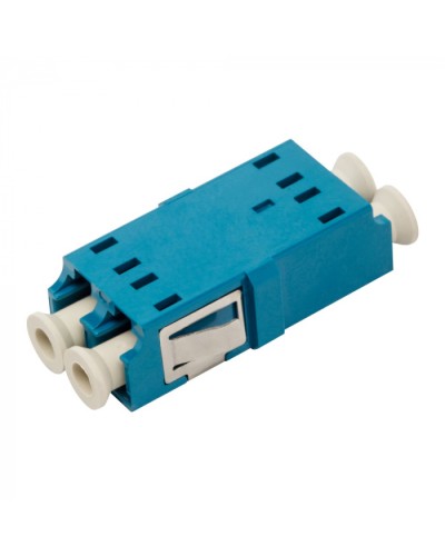 Адаптер оптический LC, SM, корпус SC без фланцев, дуплексный LANMASTER (LAN-2LCS/NF-AM-SM) в Белгороде Проходные адаптеры и розетки оптические Pintop.ru