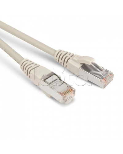 Патч-корд RJ45-RJ45, 4 пары, STP, кат.5е, LSZH (3м) Hyperline PC-LPM-STP-RJ45-RJ45-C5e-3M-LSZH-GY в Белгороде Патчкорды (медные) Pintop.ru