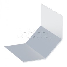 Крышка на угол 90 градусов вертикальный внутренний лестн. усиленная 150x400 мм (2 мм) EKF (kviltp90150400-2)