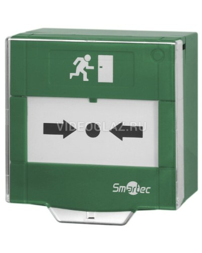 Устройство разблокировки двери с восстанавливаемой вставкой Smartec ST-ER105D-GN в Белгороде Кнопки выхода Pintop.ru
