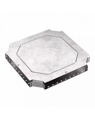 Х-образный ответвитель с крышкой Стандарт 500х80 Промрукав (PR16.0644) в Белгороде Аксессуары для лотков Pintop.ru