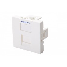 Адаптер 45х45 Mosaic серии 45 для модуля Keystone Eurolan 16B-45-01WT