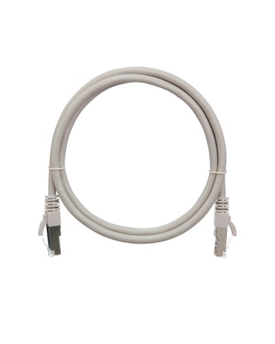 Шнур коммутационный 2хRJ45/8P8C S/FTP кат.6 (NMC-PC4SE55B-030-GY) NIKOMAX (3 м) в Белгороде Патчкорды (медные) Pintop.ru