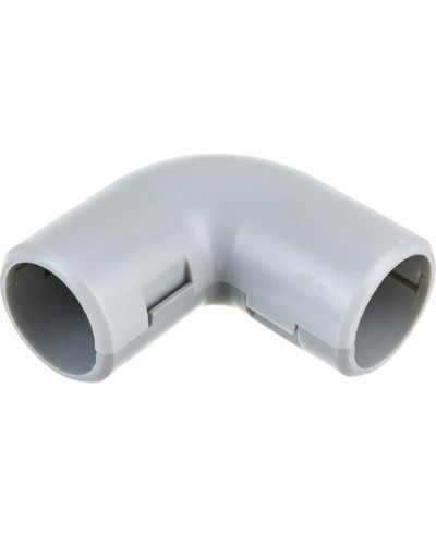 CI16G Угол 90 гр.(2част.), без галогена, для труб D16мм, цвет чёрный (1уп = 50шт) Экопласт (41216-50HF-BL) в Белгороде Повороты, муфты, тройники Pintop.ru