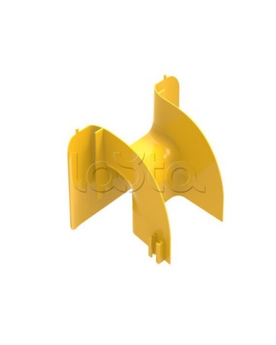 Спуск кабельный под оптический лоток Hyperline FBTR-OUT120 в Белгороде Аксессуары для лотков Pintop.ru