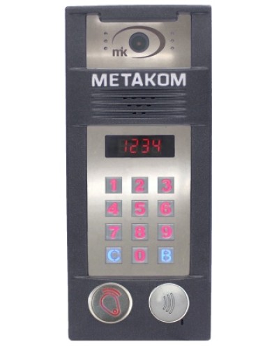 Многоабонентый антивандальный блок вызова со встроенной гибридной видеокамерой Метаком MК2018-RFMFСVH в Белгороде Блоки вызова многоабонентные Pintop.ru