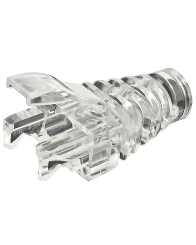 Гибкий хвостовик Q-PLUG, 6,0 мм, без цвета, упаковка 50 штук Eurolan (13A-00-11WT) в Белгороде Коннекторы и разъемы Pintop.ru