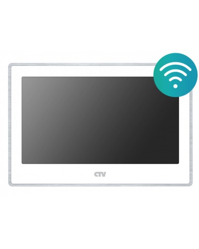 Монитор видеодомофона CTV-M5702NG белый в Белгороде Абонентские видеоустройства Pintop.ru