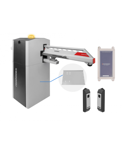 Комплект CARDDEX Комплект с шлагбаумом VBR Оптимум 4 в Белгороде Устройства радиоуправления для шлагбаумов и автоматики Pintop.ru