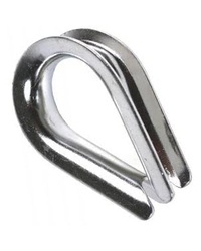 Коуш стальной оцинкованный под трос D2-D3 DKC CM621003 в Белгороде Трос и аксессуары Pintop.ru