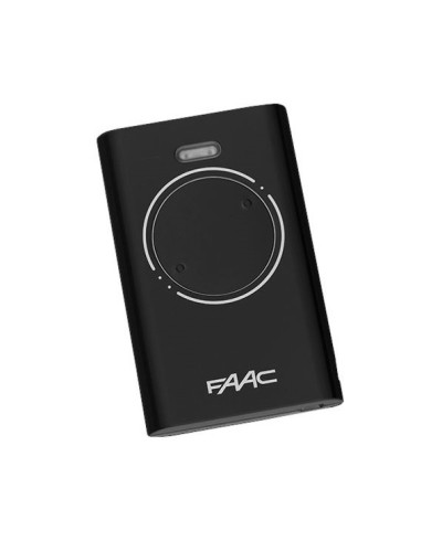 Брелок-передатчик 2-канальный Faac 7870071 (черный) в Белгороде Устройства радиоуправления для шлагбаумов и автоматики Pintop.ru