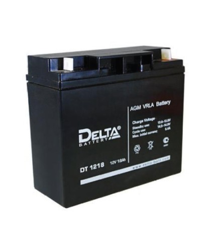 Аккумулятор свинцово-кислотный Delta DT 1218 в Белгороде Электротехническое оборудование Pintop.ru