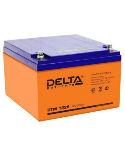 Аккумулятор свинцово-кислотный Delta DTM 1226 в Белгороде Электротехническое оборудование Pintop.ru