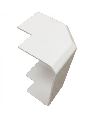 Внешний угол для короба 120х50 мм, белый LANMASTER (LAN-CT120x50-EC-WH) в Белгороде Аксессуары для лотков Pintop.ru