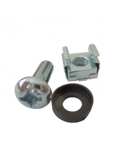 Комплект крепежа (винт М5 чёрный, гайка кузовная М5, шайба 5 чёрная по 40шт) МЕТА 9919 в Белгороде Система оповещения и трансляции Мета Pintop.ru