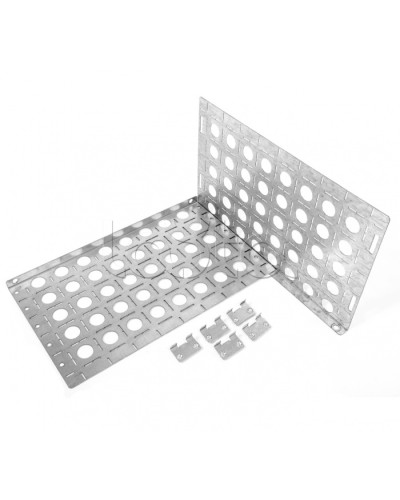 Комплект боковых монтажных панелей 19 (В800xГ300) Elbox EU-800.300 в Белгороде Аксессуары для стоек и шкафов Pintop.ru