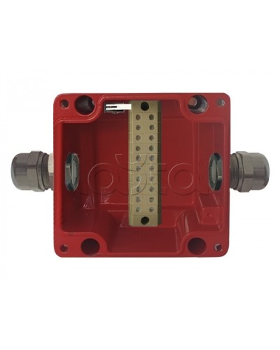 Коробка соединительная Магнито-контакт МКС 2ВК «МОРОЗ» цвет красный, с датчиком вскрытия корпуса (тампером), IP66/IP68 в Белгороде Распределительные коробки Pintop.ru