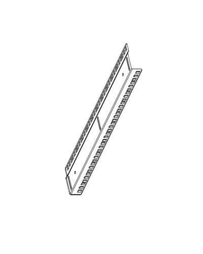 Комплект юнитовых направляющих (2 шт) для шкафов серии ШТВ-1/2 высотой 12U в Белгороде Аксессуары для стоек и шкафов Pintop.ru