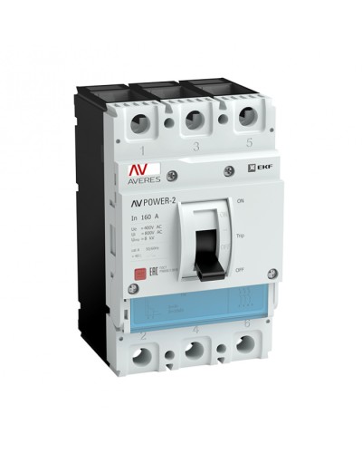 Автоматический выключатель AV POWER-1/3 25А 80kA TR EKF AVERES (mccb-13-25H-TR-av) в Белгороде Электротехническое оборудование Pintop.ru