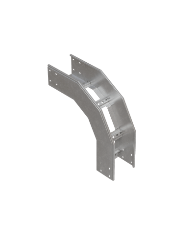 Угол лестничный вертикальный внешний 90 гр. 150х600х1,2 мм HD85 N КМ-профиль (LVL90-150-600-1.2 HD85 N) в Белгороде Аксессуары для лотков Pintop.ru