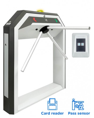 CARDDEX Комплект тумбового турникета со встроенным картоприемником STR-03KEC в Белгороде Турникеты Pintop.ru