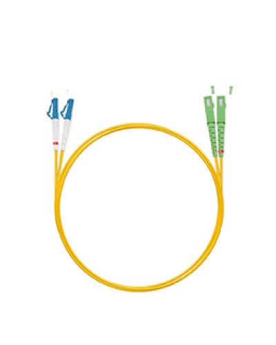 Шнур оптический simplex SC/APC-LC/UPC 9/125 sm 2м LSZH Cabeus FOP(s)-9-SC/APC-LC/UPC-2m в Белгороде Патч-корды оптические Pintop.ru