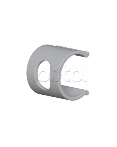 Клипса для крепления наклеек с калиброванными отверстиями D25 (50шт.), цвет серый Экопласт (49626-50GR) в Белгороде Держатели, клипсы, скобы Pintop.ru