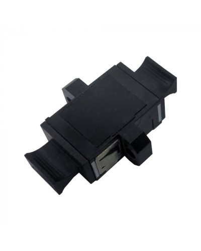 Адаптер оптический MPO тип B (Key-up/Key-up), с фланцами, черный LANMASTER (LAN-MPO-BM-MM) в Белгороде Проходные адаптеры и розетки оптические Pintop.ru