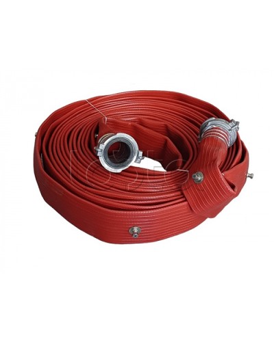 Магнито-Контакт Рукав пожарный перфорированный с дюзами РПМ(Д)-65-1,6-ИМ-УХЛ1 с головками ГР-65 ал, для создания водяных завес в Белгороде Пожарные рукава Pintop.ru