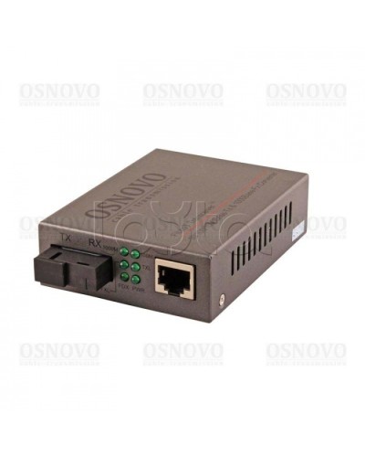 Медиаконвертер Gigabit Ethernet OSNOVO OMC-1000-11S5a в Белгороде Медиаконвертеры Pintop.ru