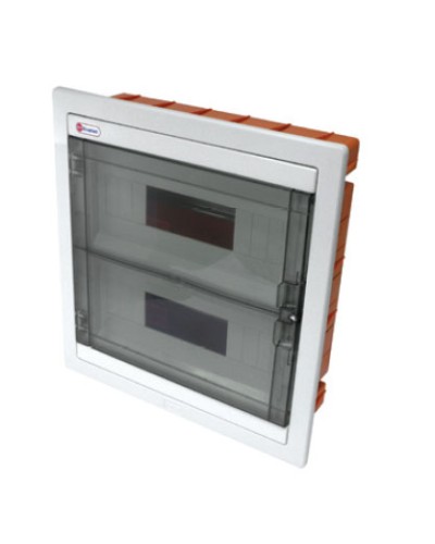 Щиток скрытой установки, 24 модулей, IP40 Экопласт 46024 в Белгороде Боксы для автоматов Pintop.ru