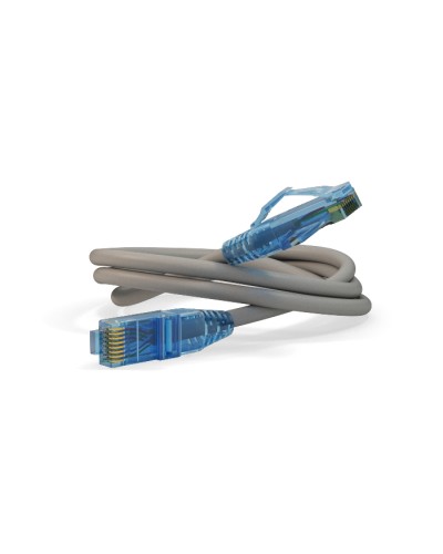 Патч-корд Hyperline PC-LPM-UTP-RJ45-RJ45-C6-1.5M-LSZH-GY в Белгороде Патчкорды (медные) Pintop.ru