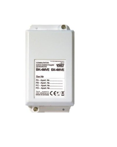 Блок коммутации домофонов Vizit БК-4MVE в Белгороде Блоки управления многоабонентные Pintop.ru